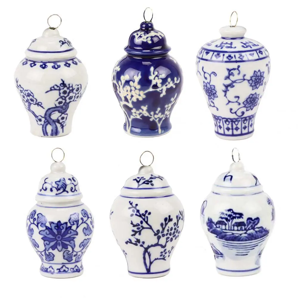 Blue and White Chinoiserie Decor and Porcelain, Ginger Jars