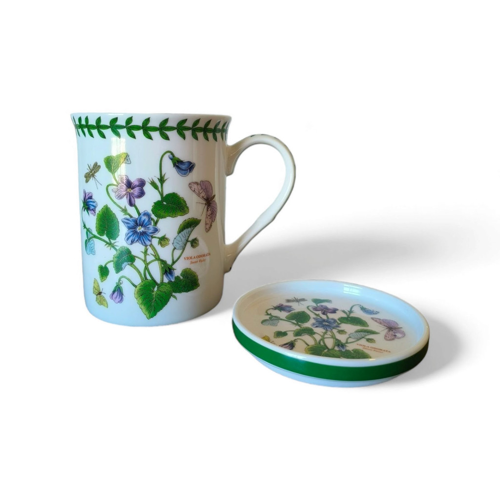 Botanic Garden Bouquet Mug with Coaster Set – Portmeirion (UK)