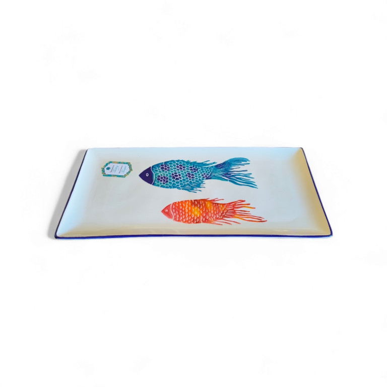 Rectangle Fish Serving Plate  – Papart Seramik (Turkey)