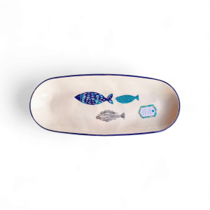 Oval Fish Serving Plate – Papart Seramik (Turkey)