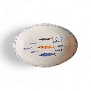 Oval Fish Serving Dish – Papart Seramik (Turkey)