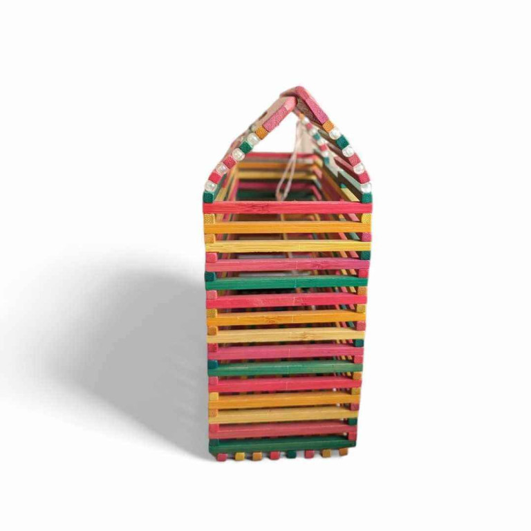 Multicolor Wooden Bag – C&C California