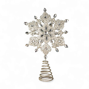 3D Snowflake Tree Topper – Model 2