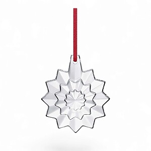 Premium Crystal Snowflake Ornament Design 2 – Brand Baccarat